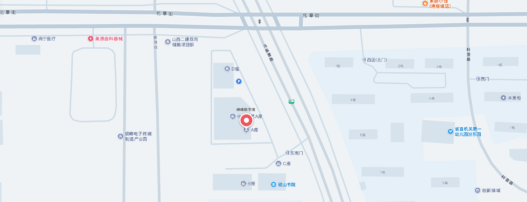 云洗办公地址地图